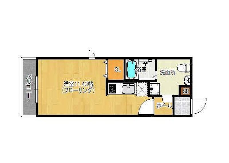 Branche唐人町 間取り