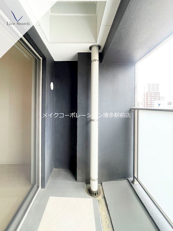 S-FORT警固タワー ベランダ