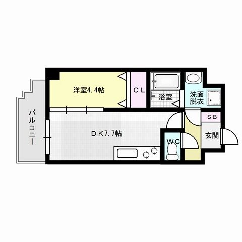 マリオット  間取り