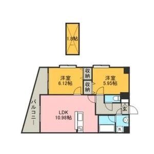ラセット天神  間取り