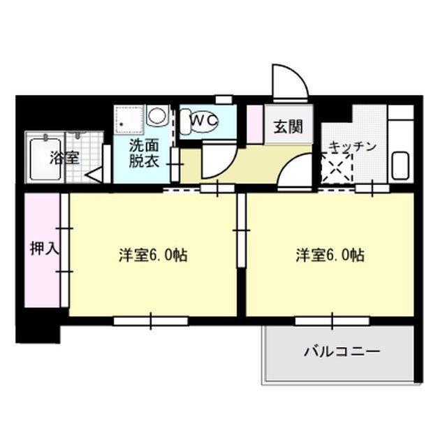 ドミール平尾 間取り