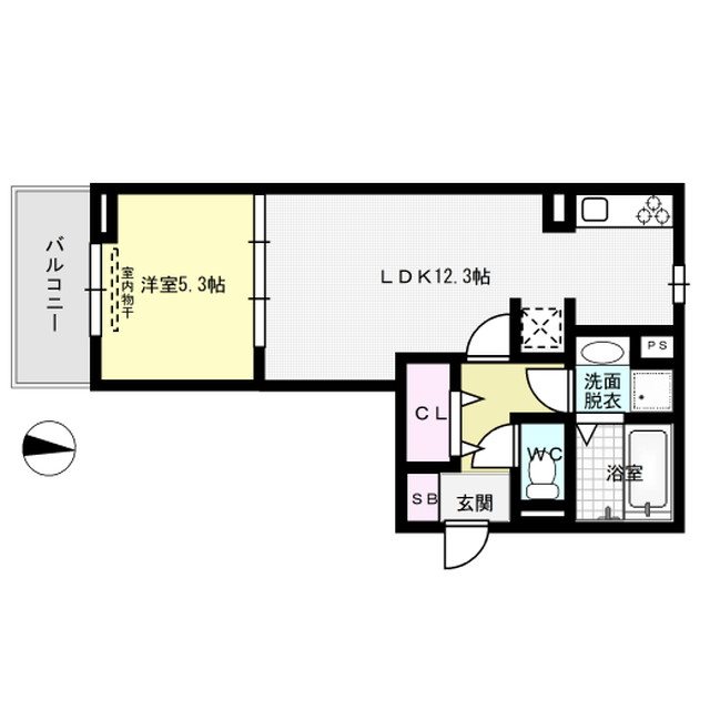 コンフォール・ロジェ 間取り