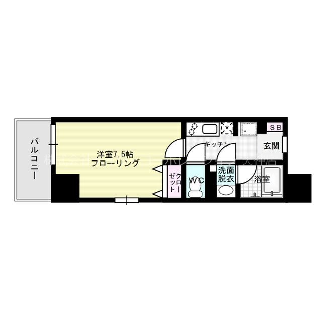 サニークレスト赤坂  間取り