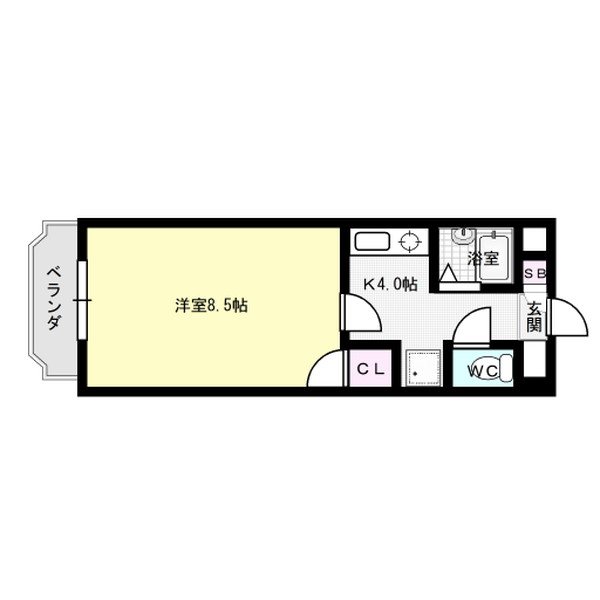パークヒル東雲 間取り図