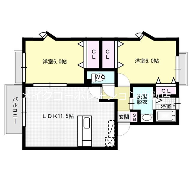 エトワール有田 間取り