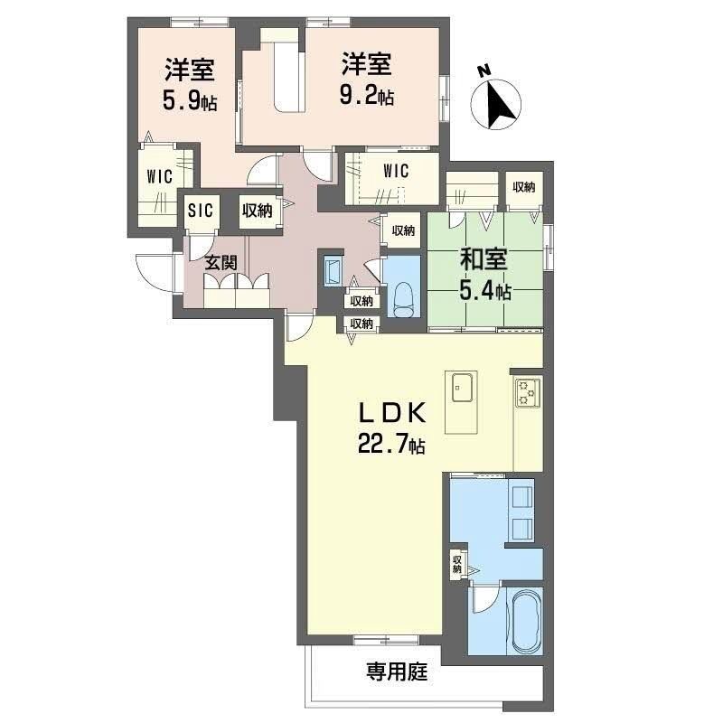 プレミアス城西 間取り