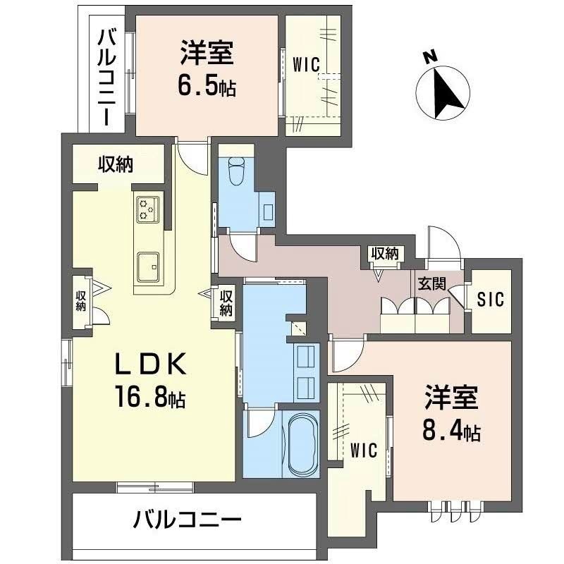 プレミアス城西 間取り