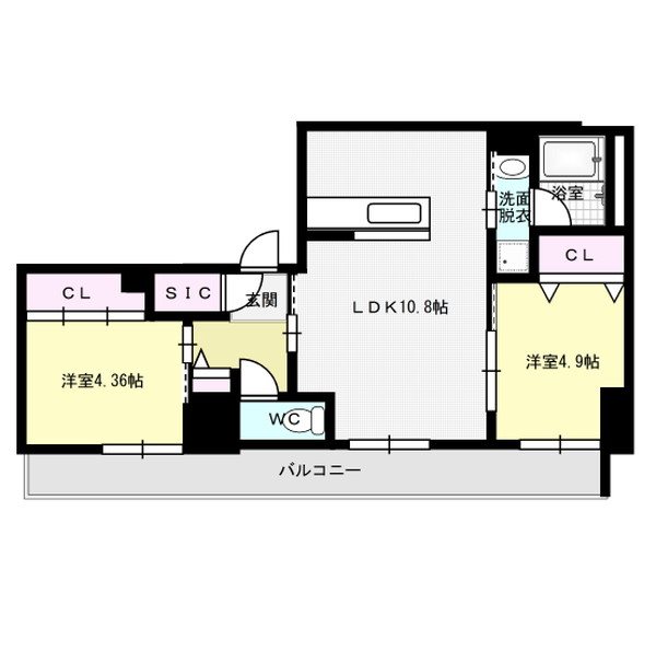 デアマーレ博多 間取り