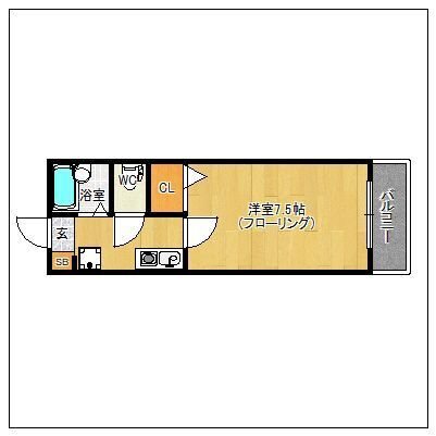 レジデンシャルスイーツ福岡 間取り