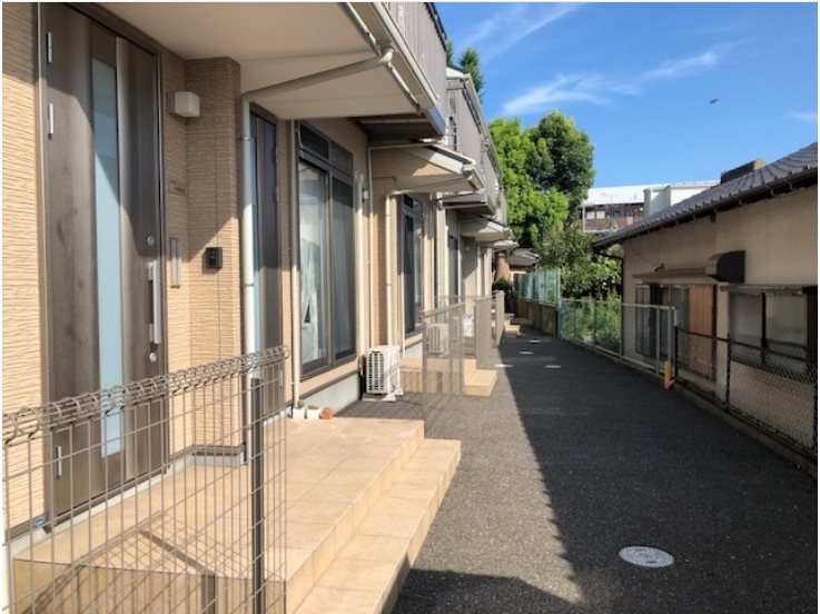 アビオン空港前A ベランダ
