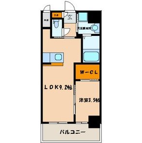 ソリエーヴォ県庁前 間取り
