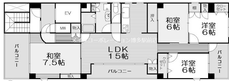 神屋町ビル 間取り