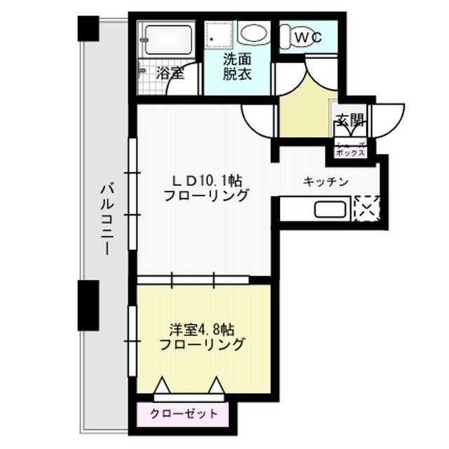 ＫＤＸレジデンス大濠ハーバービュータワー 間取り