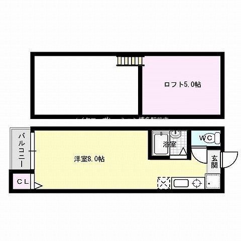 リバティ箱崎 間取り