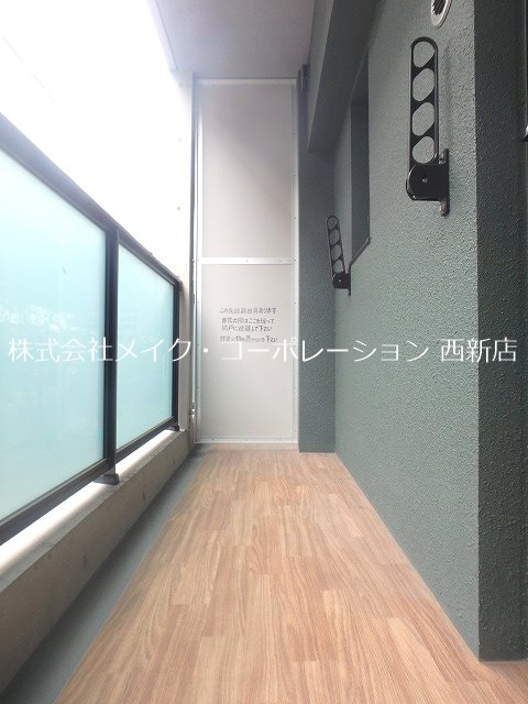 BBコート姪浜 ベランダ