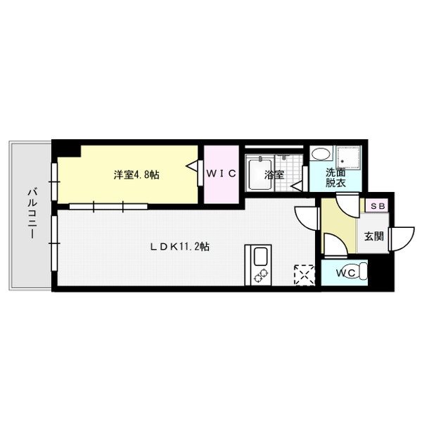 Prendre平尾駅前 間取り