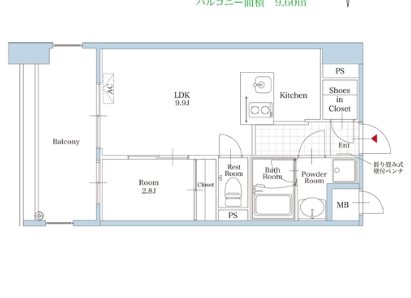 リアンプレミアム大濠公園 間取り