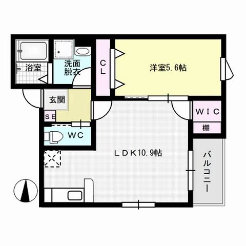CROSSⅢ  間取り