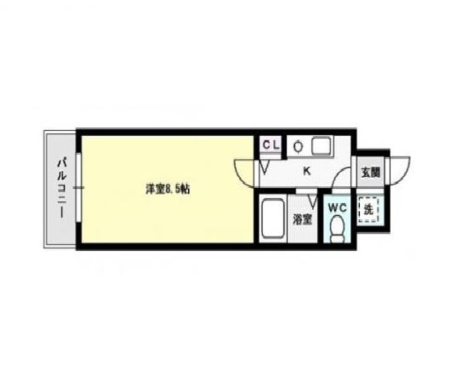 エルグランド室見  間取り