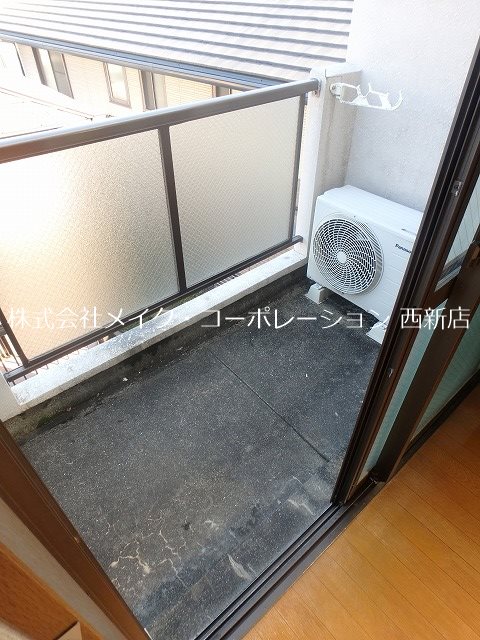 クリビア室見(旧ルミエール室見） ベランダ