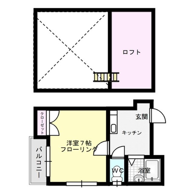 クレセント英 間取り