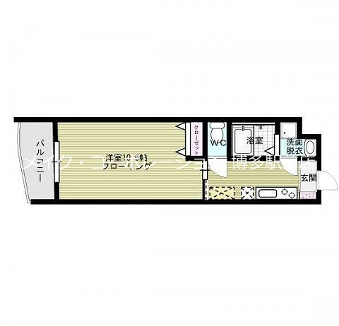 ロイヤルリバービュー  間取り