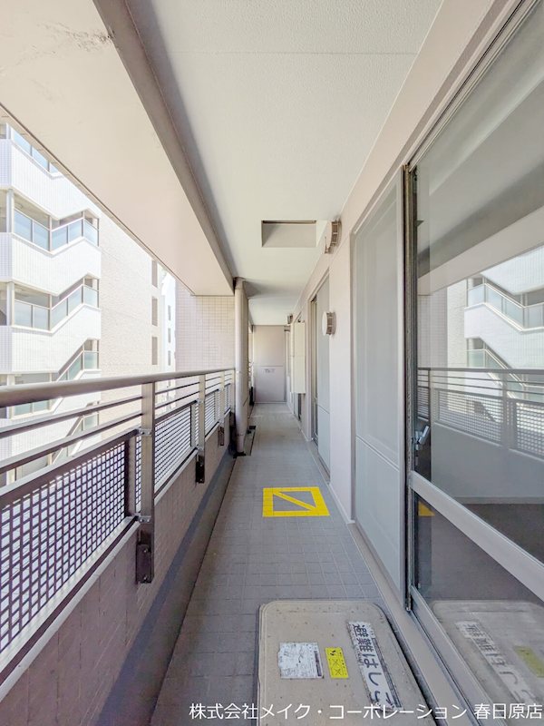 コアマンション大手門タワー ベランダ