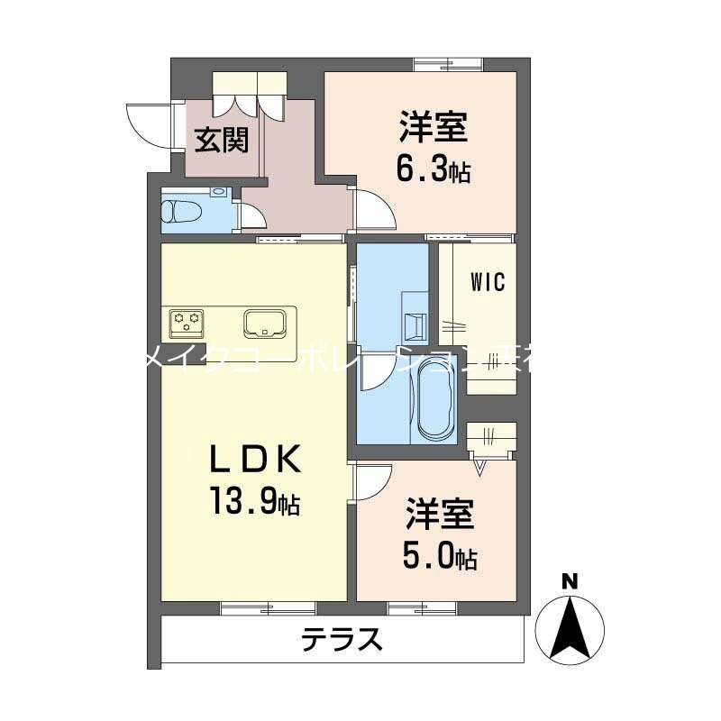 グランフォレスト赤坂 間取り