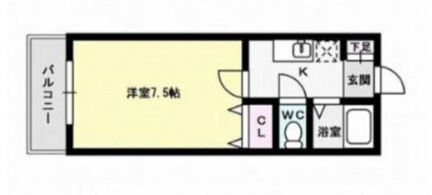 ノアーズアーク城南 間取り