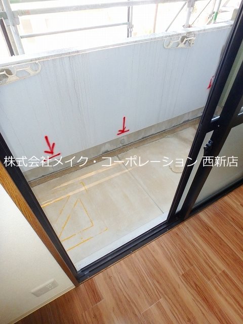 ラ・リヴィエール ベランダ