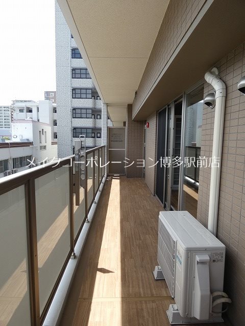 ルミエール箱崎駅前 ベランダ