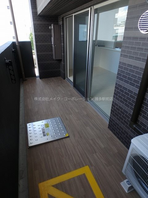アクタス博多パークシティ ベランダ