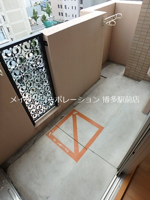 ピュアドームデュエル博多 ベランダ