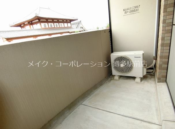 クリア吉塚 ベランダ
