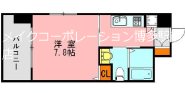 アソシアグロッツォ平尾駅前  間取り