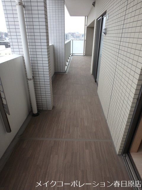 写真は同型タイプ BPRレジデンス高宮 ベランダ