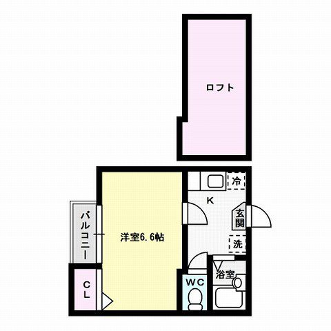 グラスフィールド藤崎 間取り