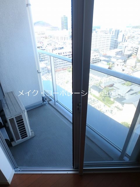 ベランダ ラクレイス西新レジデンシャルタワー ベランダ