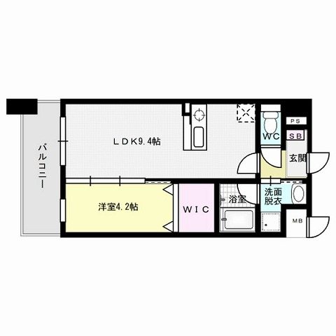 ニューリバー姪浜Ⅱ 間取り