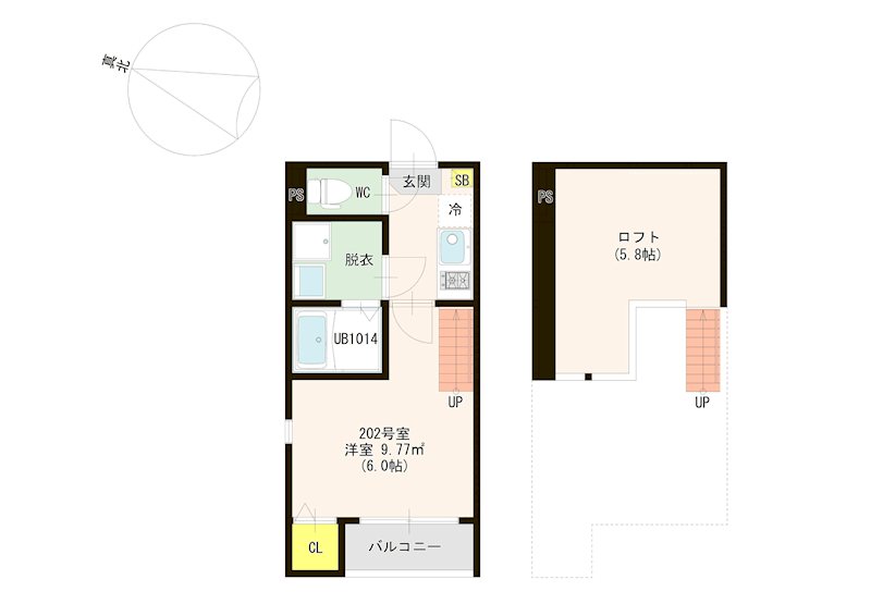 ハーモニーテラス賀茂～ネット無料～ 間取り