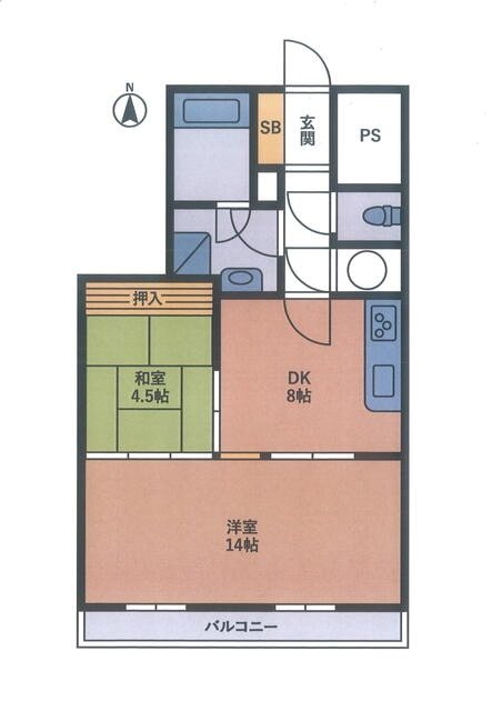 ライオンズマンション大名 間取り
