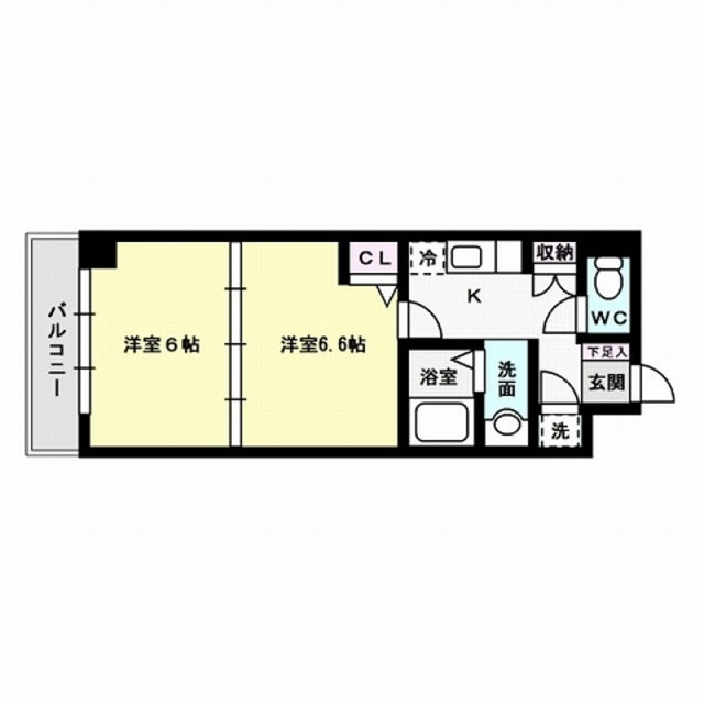 ユニティ美野島 間取り