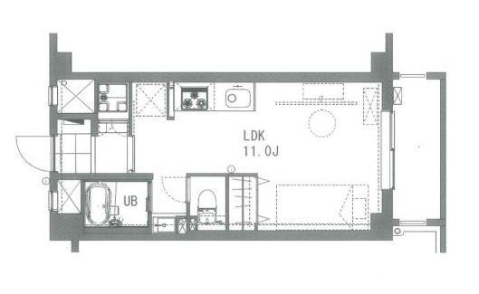 テングッド城西Ⅱ 間取り