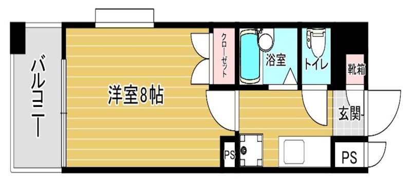リファレンスリバーサイド  間取り