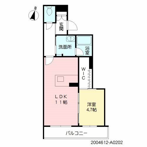 Sha Maison M. O下大利 202号室 間取り