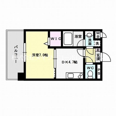ドリーム西新 間取り
