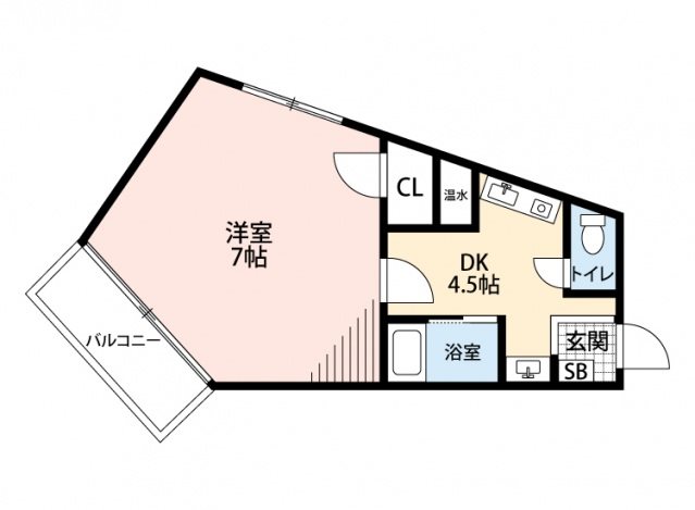 フォルム西新 間取り