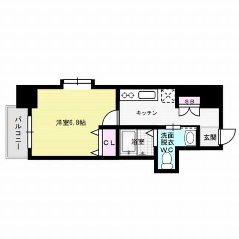 サムティタワーズ愛宕～ネット無料～ 間取り