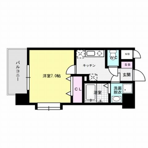 S-FORT姪浜 間取り