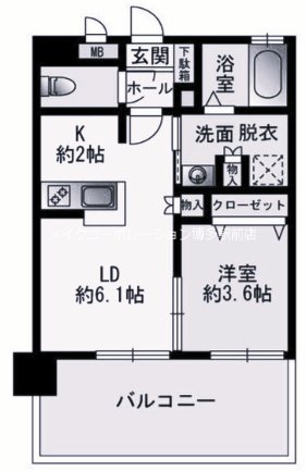 サニークレスト東比恵 間取り